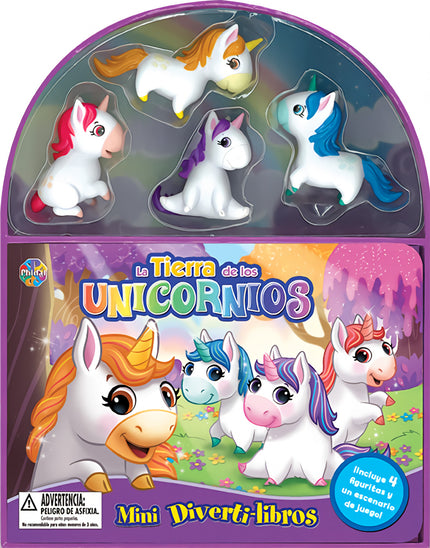 La Tierra De Los Unicornios (mini Diverti-libros)