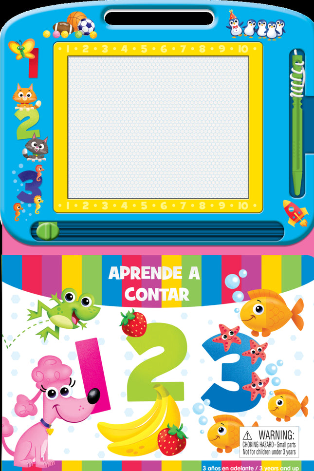 Aprende A Contar (libro+pizarra Magnética)