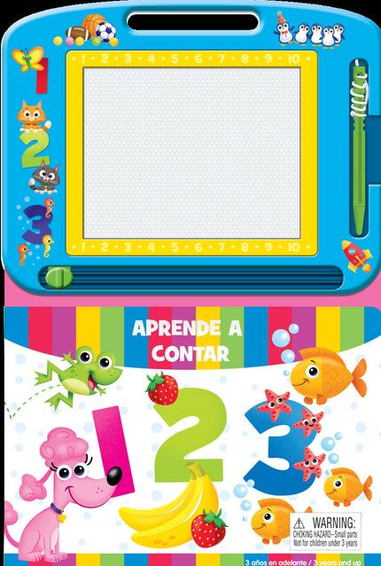 Aprende A Contar (libro+pizarra Magnética)