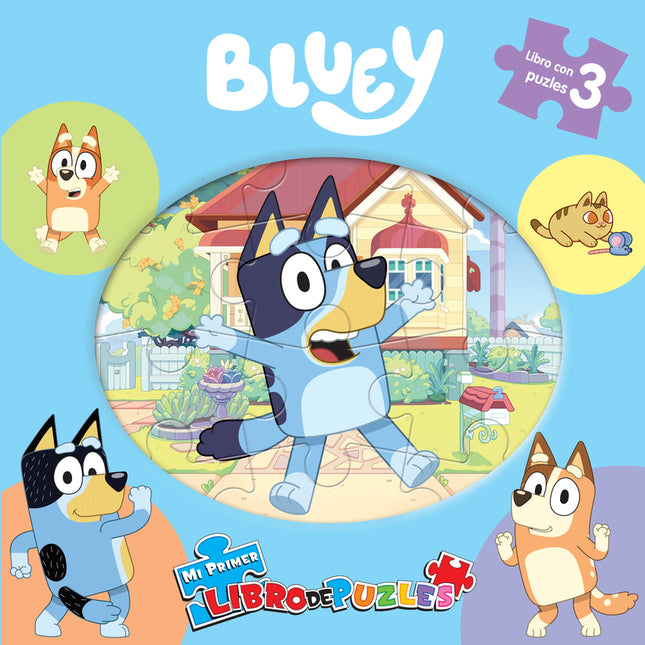 Bluey (libro+3 Puzles)
