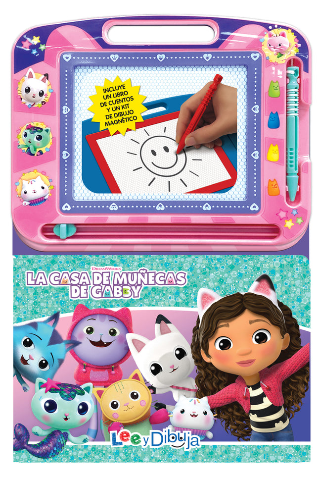 La Casa De Muñecas De Gabby (libro+pizarra Magnética)