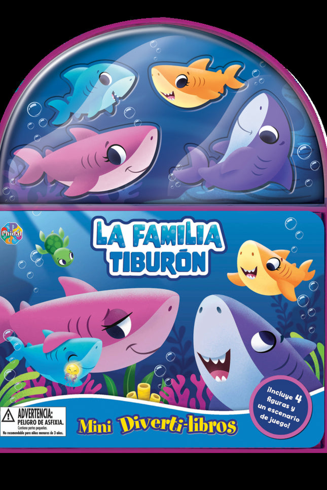 La Familia Tiburón (mini Diverti-libros)