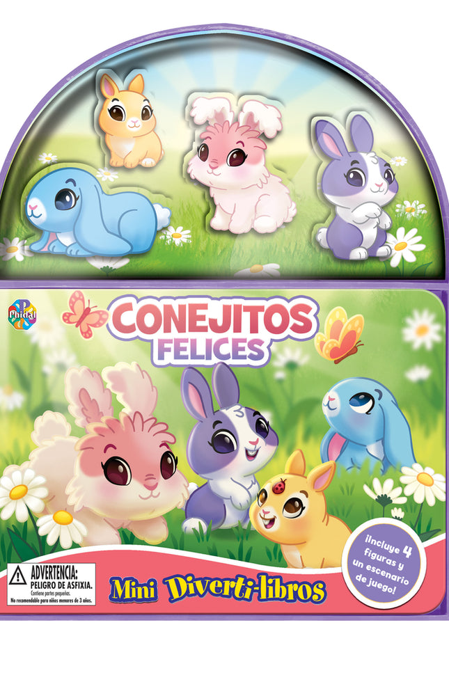 Conejitos Felices (mini Diverti-libros)
