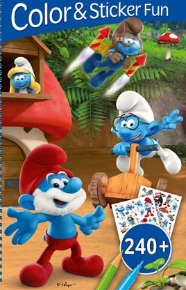 Los Pitufos (3d Lenticular) ('color &sticker Fun')