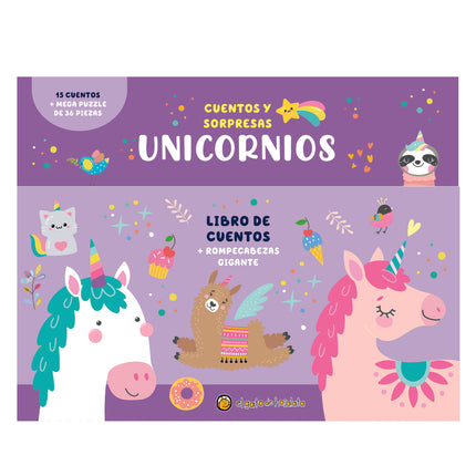 Unicornios (caja Con Libro+puzle) ('cuentos Y Sorpresas')