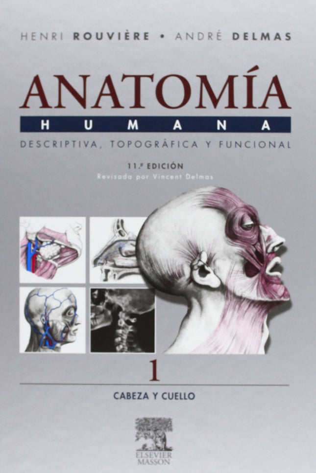 Libro Anatomía Humana.(4 Tomos): Nueva edición de este texto clásico de referencia en Anatomía revisado por Vincent Delm