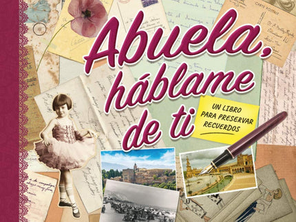 Libro Abuela, Háblame De Ti: «Abuela, háblame de ti» es una bonita manera de decirle a la abuela que su vida le interesa a su familia. Un libro que será divertido de rellenar para la abuela y que se convertirá en un tesoro para toda la familia.