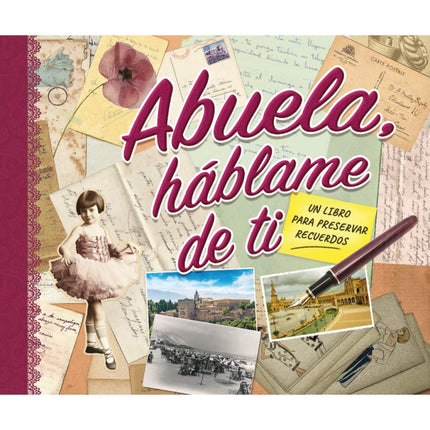 Libro Abuela, Háblame De Ti: «Abuela, háblame de ti» es una bonita manera de decirle a la abuela que su vida le interesa a su familia. Un libro que será divertido de rellenar para la abuela y que se convertirá en un tesoro para toda la familia.