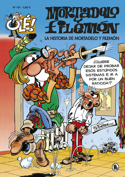 La Historia De Mortadelo Y Filemón (olé! Mortadelo 107)