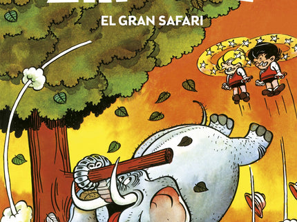 Libro Zipi Y Zape. El Gran Safari (magos Del Humor 18): Número 18 de la colección «Magos del Humor». La familia Zapatilla hará un fantástico safari en África En la aventura El gran safari, toda la familia Zapatilla viajará hacia África porque han recibido un encargo del Zoo de la ciudad para capturar animales salvajes.