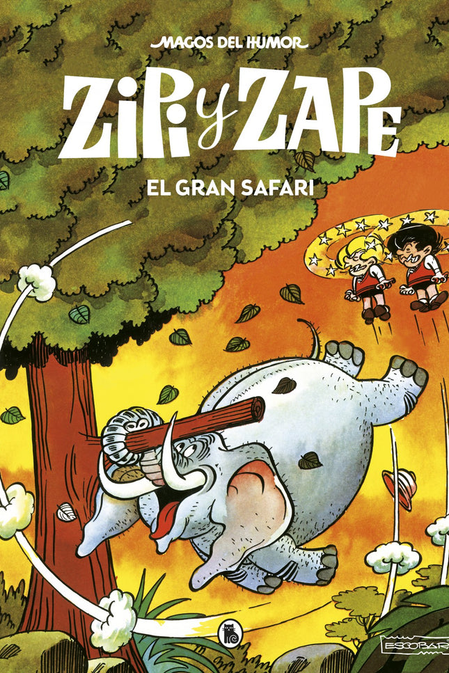 Libro Zipi Y Zape. El Gran Safari (magos Del Humor 18): Número 18 de la colección «Magos del Humor». La familia Zapatilla hará un fantástico safari en África En la aventura El gran safari, toda la familia Zapatilla viajará hacia África porque han recibido un encargo del Zoo de la ciudad para capturar animales salvajes.
