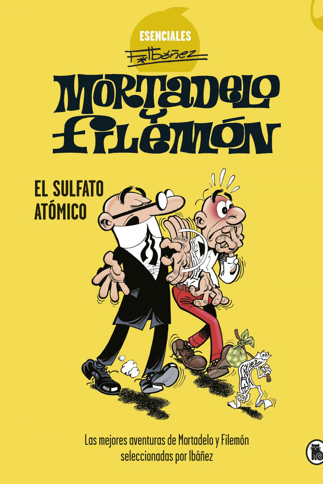 Libro Mortadelo Y Filemón. El Sulfato Atómico (esenciales Ibáñez 1): El sulfato atómico, una obra maestra indiscutible de Francisco Ibáñez. En 1969, debido al éxito creciente de la serie Mortadelo y Filemón, la editorial Bruguera encargó a Ibáñez la primera aventura larga de los famosos agentes.