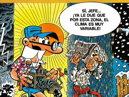 El Estropicio Meteorológico (olé! Mortadelo 17)