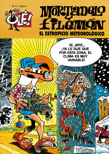 El Estropicio Meteorológico (olé! Mortadelo 17)