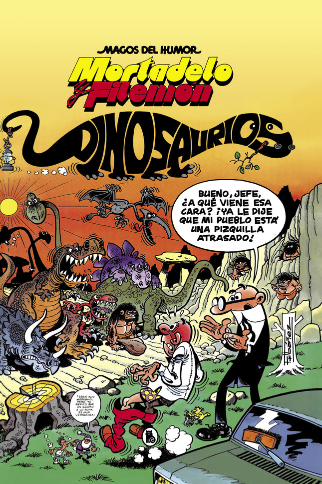 Mortadelo Y Filemón. Dinosaurios (magos Del Humor)
