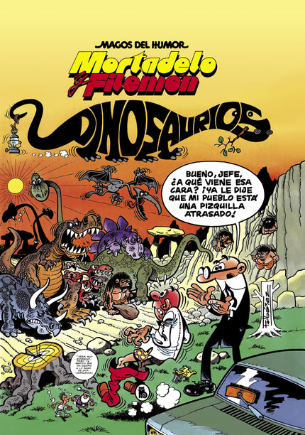 Mortadelo Y Filemón. Dinosaurios (magos Del Humor)
