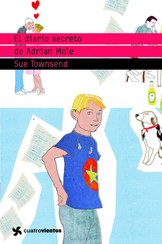 Libro El Diario Secreto De Adrian Mole: Adrian Mole tiene trece años y medio. También tiene un padre de cuarenta años qu