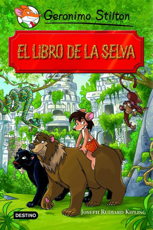 Libro El Libro De La Selva: Todo empezó con una fuga durante la noche? Salvado de las garras de Shere Khan, un tigre ton