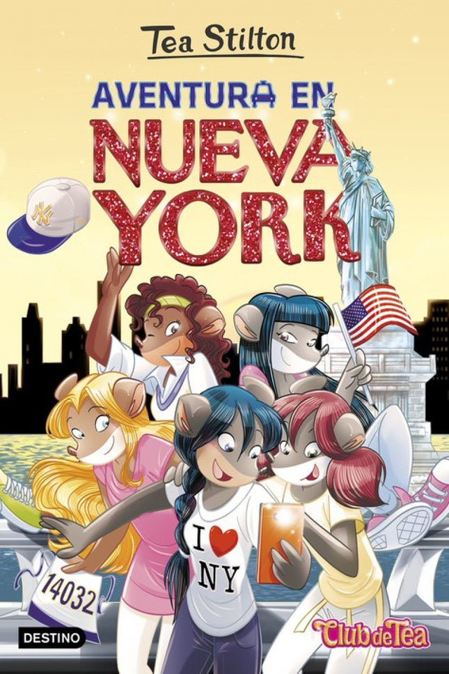 Libro Aventura En Nueva York: El club de Tea vuela a Nueva York, donde hacen nuevos amigos, Nicky participa en la marató