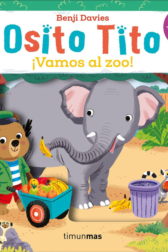 Libro ¡vamos Al Zoo!: En el zoo hay mucho que hacer. íAyuda a Tito a dar de comer a los animales yacompáñalo en este div