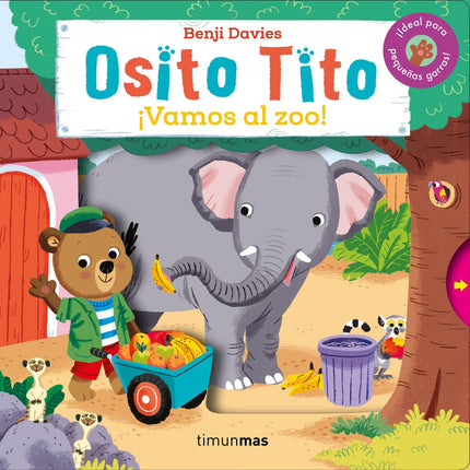 Libro ¡vamos Al Zoo!: En el zoo hay mucho que hacer. íAyuda a Tito a dar de comer a los animales yacompáñalo en este div