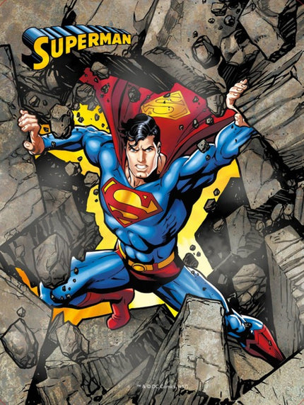 Libro Superman: En esta caja metálica encontrarás un libro de aventuras, un libro de actividades, un libro para colorear