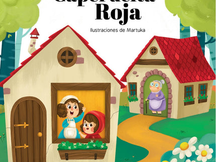 Libro Caperucita Roja: Caperucita roja es un niña muy lista. Lleva un tarro de miel a la abuela, que está resfriada?.