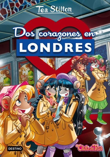 Libro Dos Corazones En Londres: Hemos volado a Londres para acompañar a Violet, que ha sido seleccionada para tocar en e
