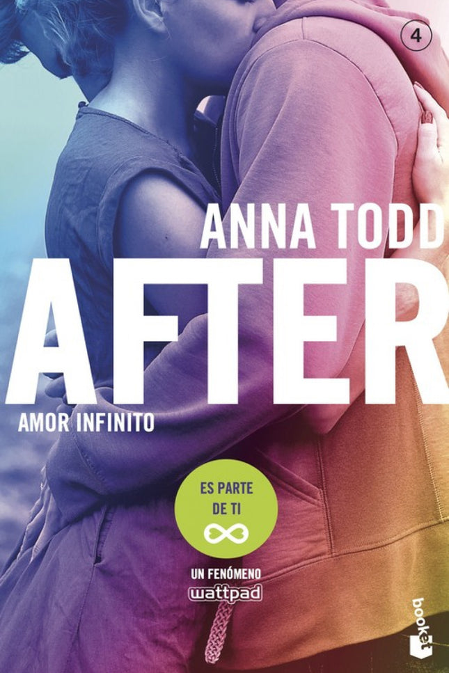 Libro After 4: La historia de dos almas gemelas que no pueden estar separadas, pero que no saben cómo estar juntas. El a