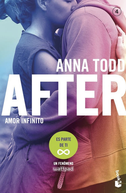 Libro After 4: La historia de dos almas gemelas que no pueden estar separadas, pero que no saben cómo estar juntas. El a