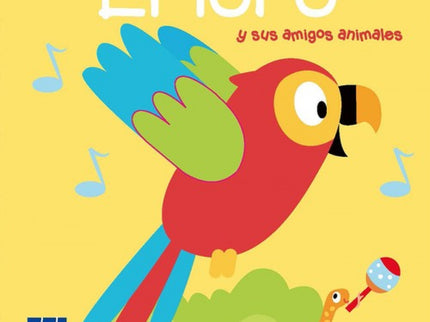 Libro El Loro Y Sus Amigos Animales: Los pequeños disfrutarán descubriendo las respuestas a todas estas preguntas y más, mediante las texturas y los sonidos aprenderán a diferenciar las características de los diferentes animales. En este libro, el loro.