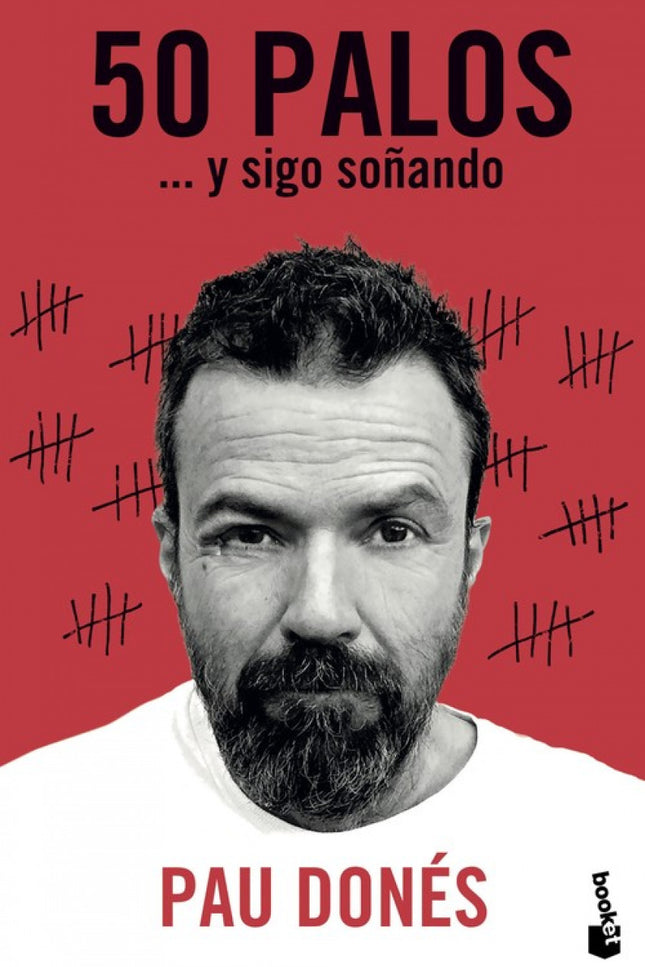 Libro 50 Palos: 50 palos no es una biografía, porque las biografías huelen a muerto, dice Pau Donés. Así que si hay modo alguno de entender este libro es como una reflexión, una charla amistosa que se alarga hasta la madrugada y en la que Pau da cuenta de sus mejores momentos, pero también de los peores.