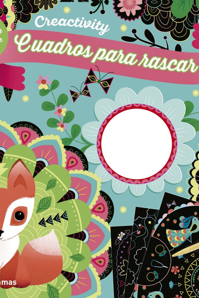 Libro Mandalas: 10 cuadros para rascar y 1 palito de madera. íCrea 10 cuadros ma?gicos!