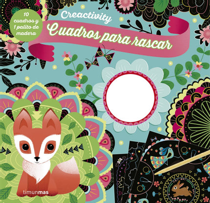 Libro Mandalas: 10 cuadros para rascar y 1 palito de madera. íCrea 10 cuadros ma?gicos!