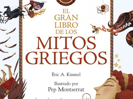 Libro El Gran Libro De Los Mitos Griegos: En este libro encontraras doce de las mas famosas historias de la mitologia griega, relatadas con un lenguaje coloquial y accesible para los lectores de hoy en dia. Descubriras como Prometeo se sacrifico por la humanidad y fue condenado, acompanaras a Icaro en su deseo de volar hasta el sol, viviras de cerca la historia maldita de Eco y Narciso y oiras el bramido del temible minotauro resonar por las galerias del laberinto de Cnosos.