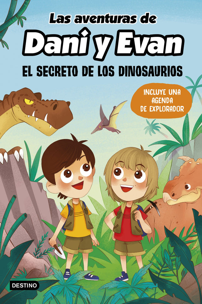 Libro Las Aventuras De Dani Y Evan. El Secreto De Los Dinosaurios: Dani y Evan pasara?n un fin de semana en una excavacio?n ¡con el Profesor Bizcoche?! Descubrira?n el santuario de los dinosaurios, un lugar lleno de criaturas increi?bles, magni?ficas y...