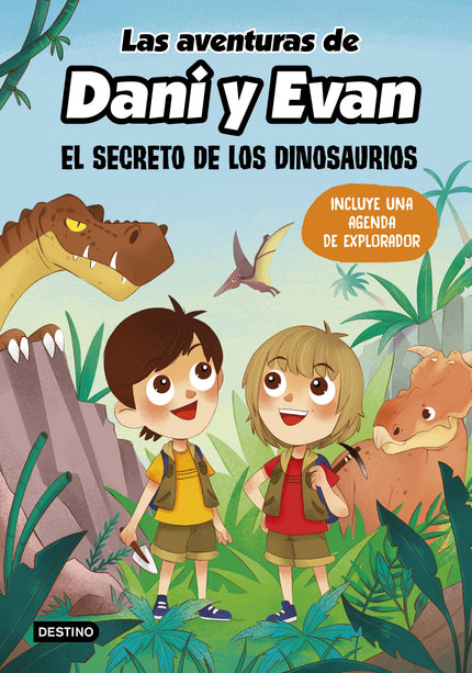 Libro Las Aventuras De Dani Y Evan. El Secreto De Los Dinosaurios: Dani y Evan pasara?n un fin de semana en una excavacio?n ¡con el Profesor Bizcoche?! Descubrira?n el santuario de los dinosaurios, un lugar lleno de criaturas increi?bles, magni?ficas y...