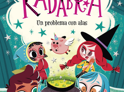 Libro Anna Kadabra. Un Problema Con Alas: En Moonville siempre esta?n sucediendo cosas extran?as, ¡pero es la primera vez que llueven bon?igas con purpurina! El culpable parece ser un pequen?o cachorro volador, mitad cerdo y mitad unicornio.