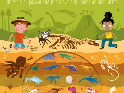Libro Vamos A Ver Dinosaurios: ¡Vamos a ver dinosaurios! Acompaña a Marta, a su hermano Mateo y a su perro Pelusín en este viaje en el tiempo hasta la época de los dinosaurios.