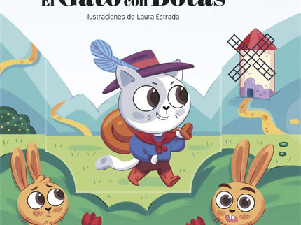 Libro El Gato Con Botas: El hijo pequeño de un molinero recibió un gato como legado. ?¿De qué viviré yo ahora?