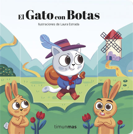 Libro El Gato Con Botas: El hijo pequeño de un molinero recibió un gato como legado. ?¿De qué viviré yo ahora?