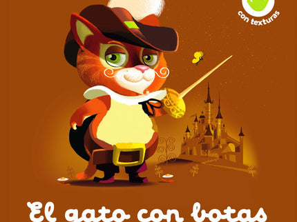 El Gato Con Botas. Cuento Con Texturas