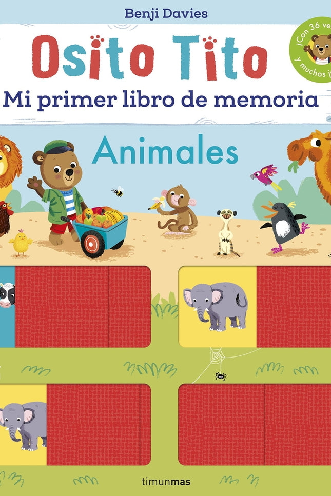 Osito Tito. Mi Primer Libro De Memoria. Animales