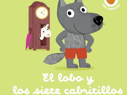 El Lobo Y Los Siete Cabritillos. Cuento Con Texturas