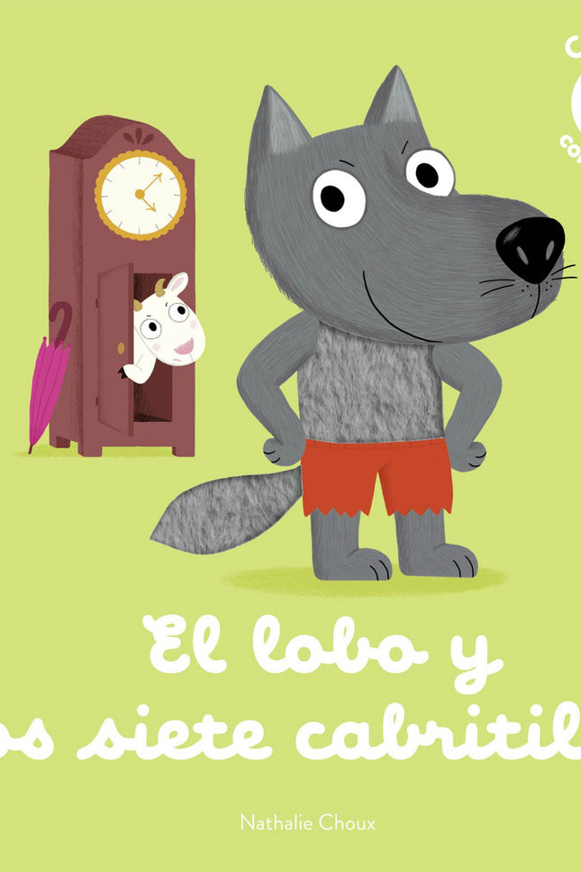 El Lobo Y Los Siete Cabritillos. Cuento Con Texturas