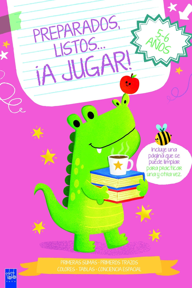 Preparados, Listos... ¡a Jugar! 5-6 Años Rosa