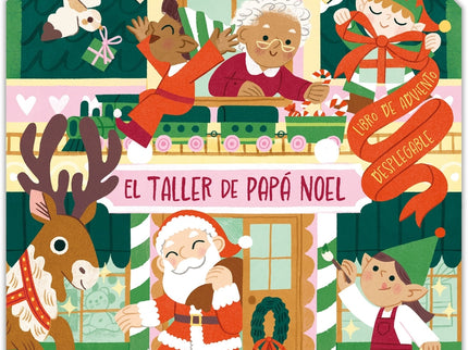 El Taller De Papá Noel. Libro De Adviento Desplegable
