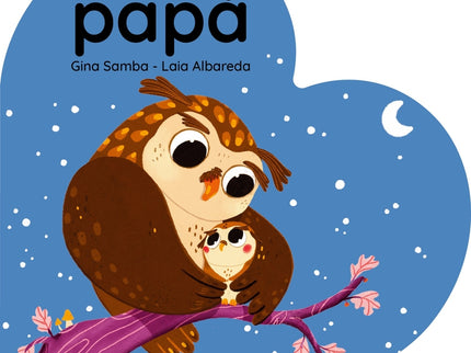 Mi Papá. Libro De Cartón En Forma De Corazón