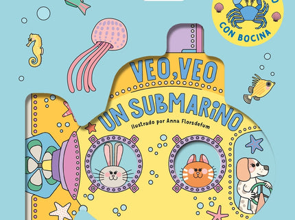 Veo, Veo. ¡un Submarino! Libro De Baño