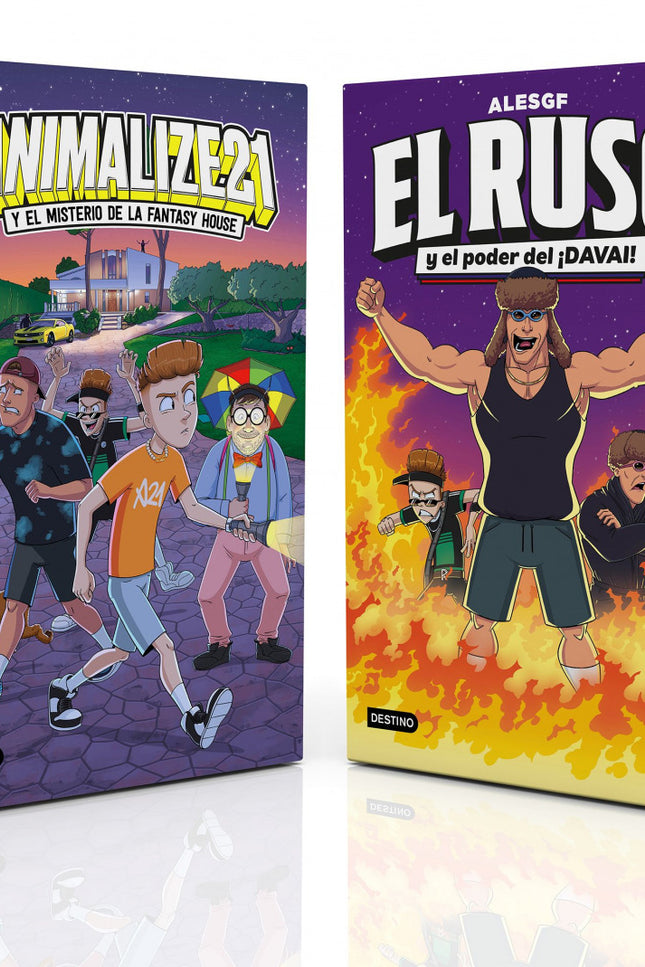 Estuche Animalize 21 1 + El Ruso 1